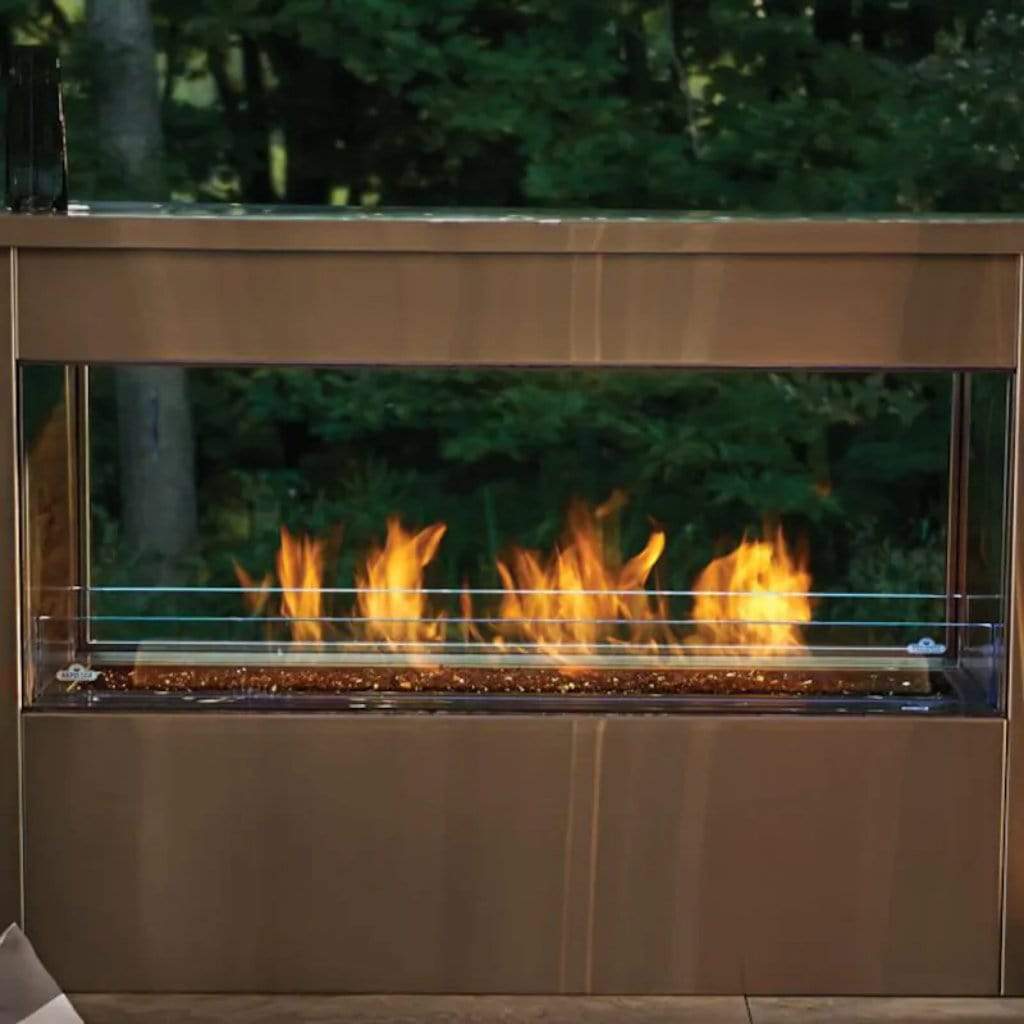 Napoleon - Galaxy 51" See Through Outdoor Linear Vent Free Gas Fireplace