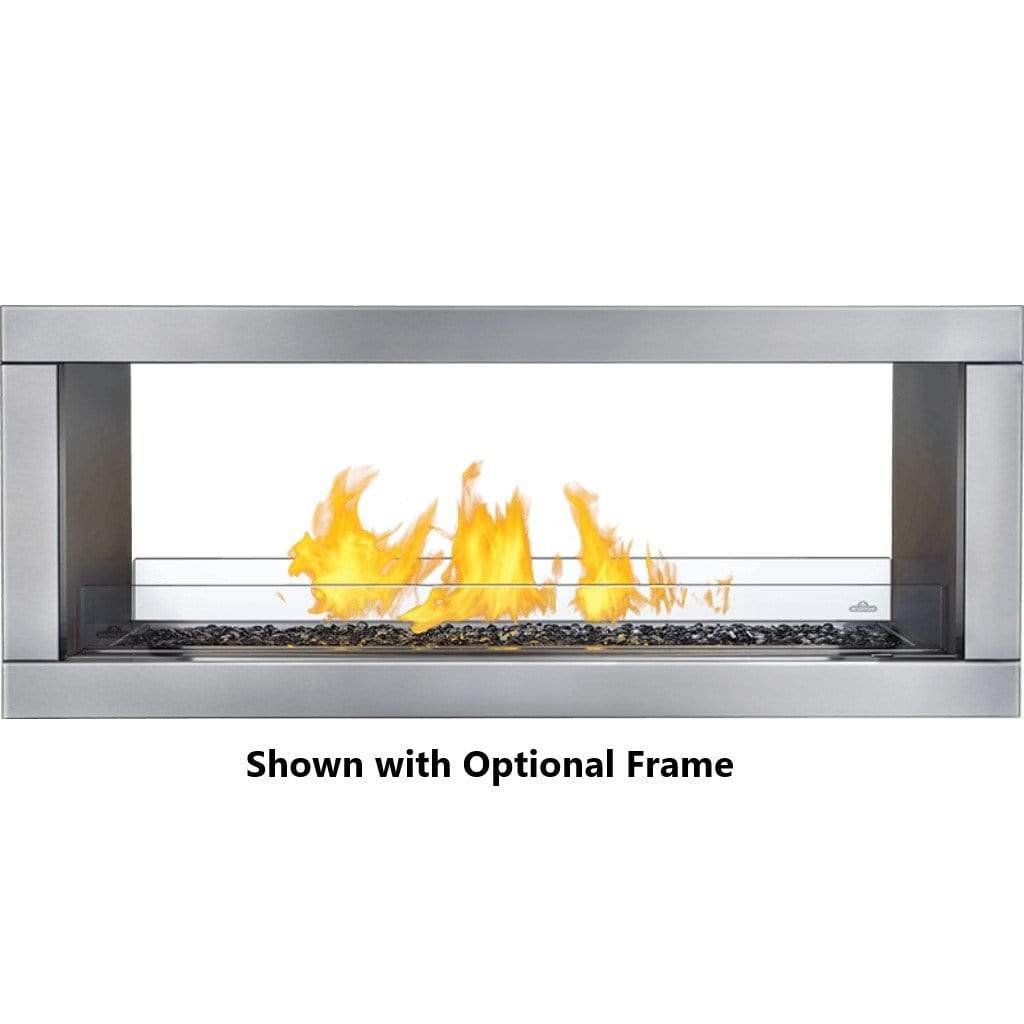 Napoleon - Galaxy 51" See Through Outdoor Linear Vent Free Gas Fireplace