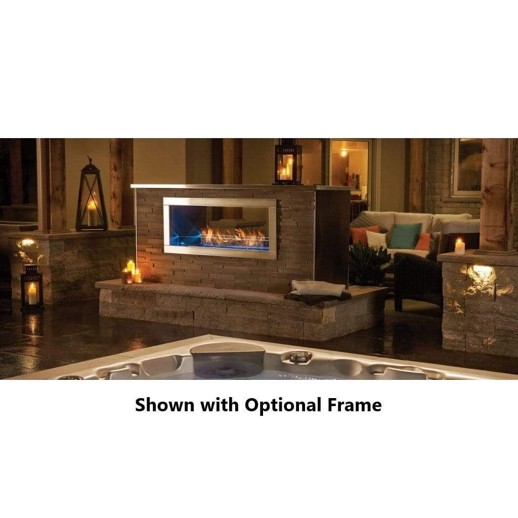 Napoleon - Galaxy 51" See Through Outdoor Linear Vent Free Gas Fireplace