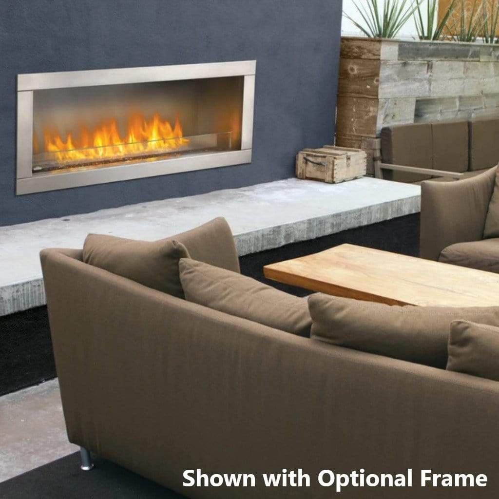 Napoleon - Galaxy 51" Single Sided Outdoor Linear Vent Free Gas Fireplace