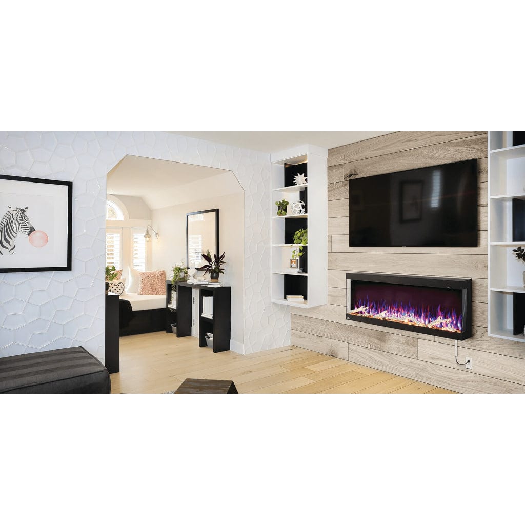 Napoleon Trivista Pictura NEFL50H-3SV 50Inch Wall Mount 3 Sided Electric Fireplace