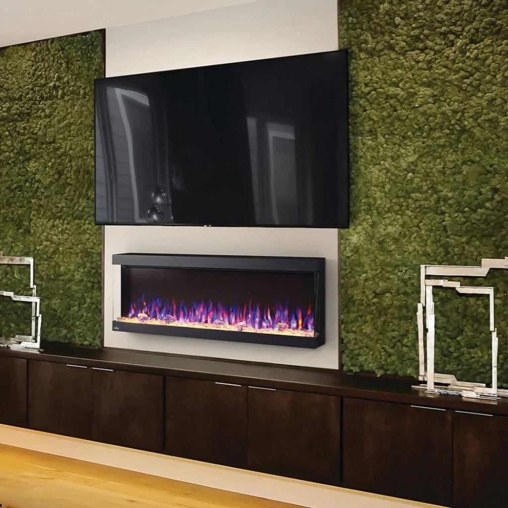 Napoleon Trivista Pictura NEFL50H-3SV 50Inch Wall Mount 3 Sided Electric Fireplace