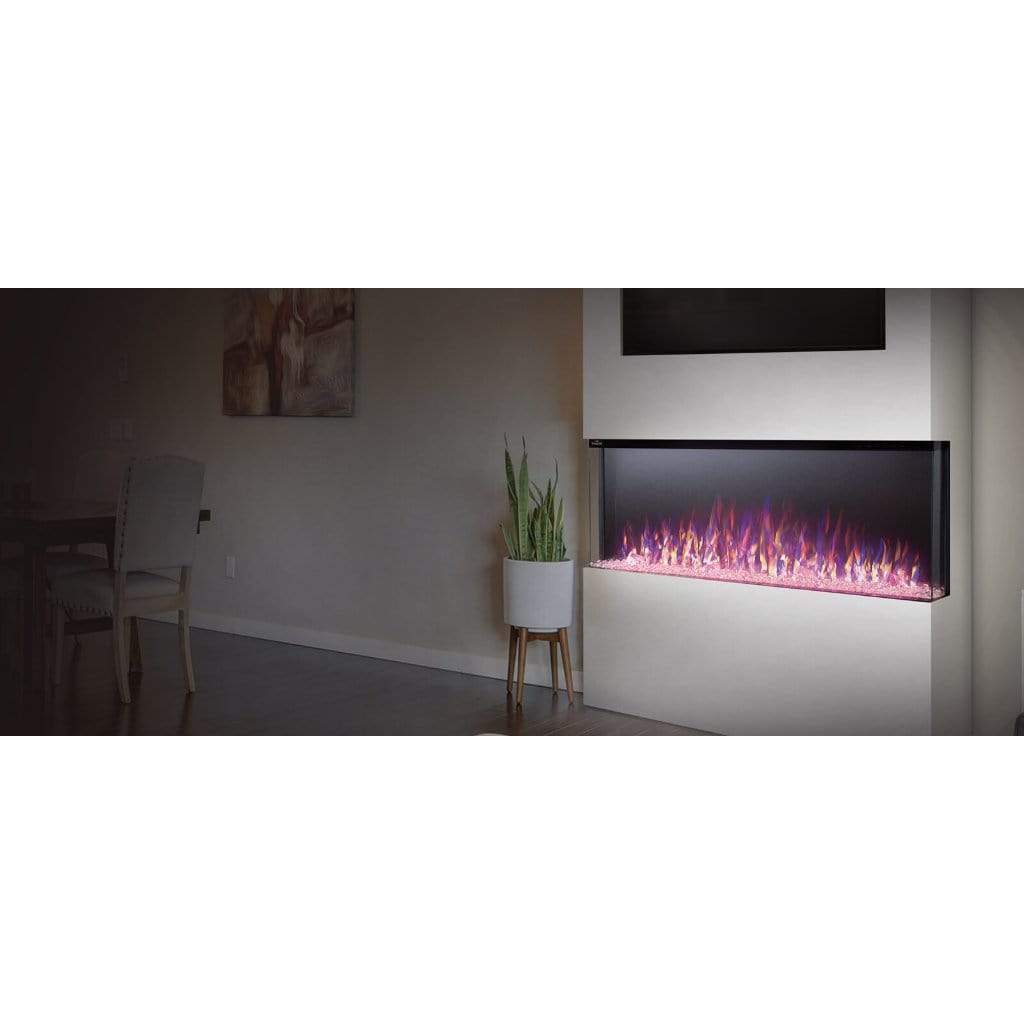 Napoleon 60 Inch Trivista Primis Built-in Wall Mount 3-Sided Electric Fireplace