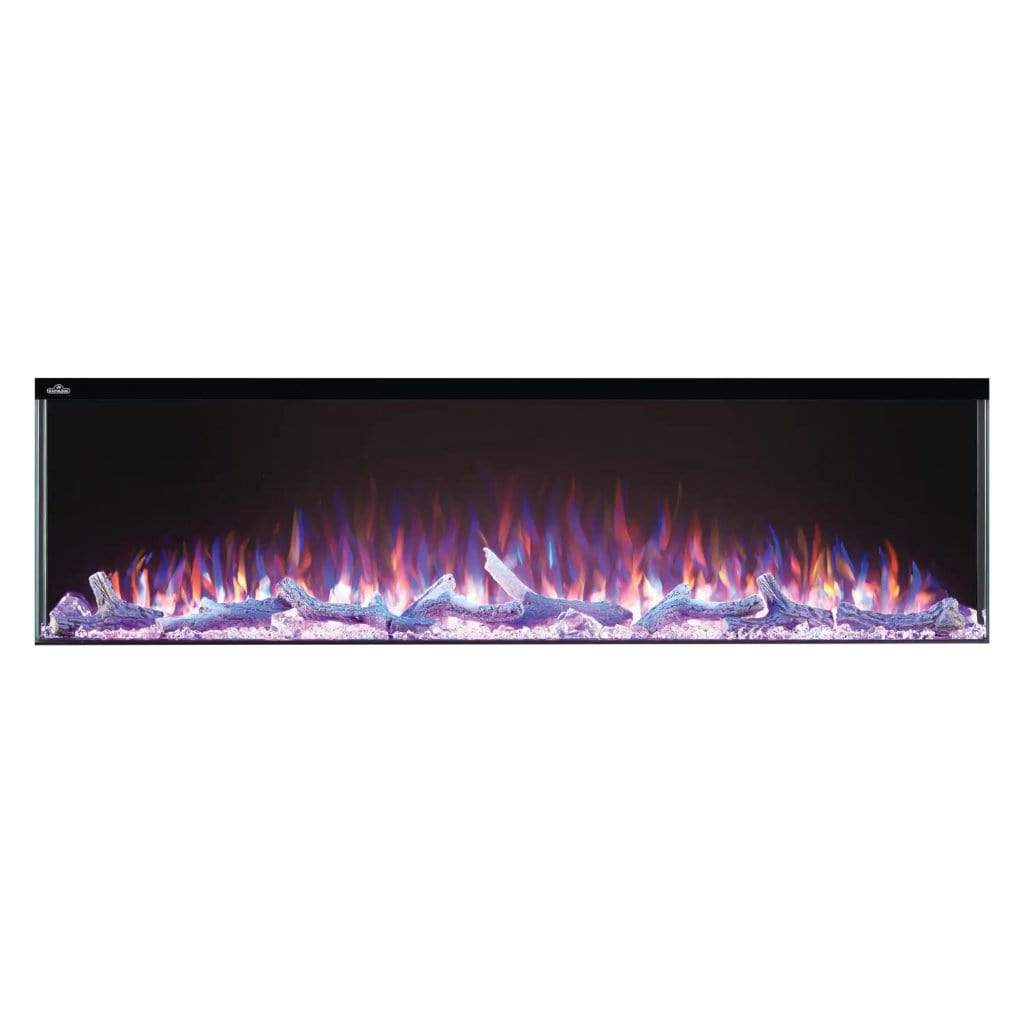 Napoleon 60 Inch Trivista Primis Built-in Wall Mount 3-Sided Electric Fireplace