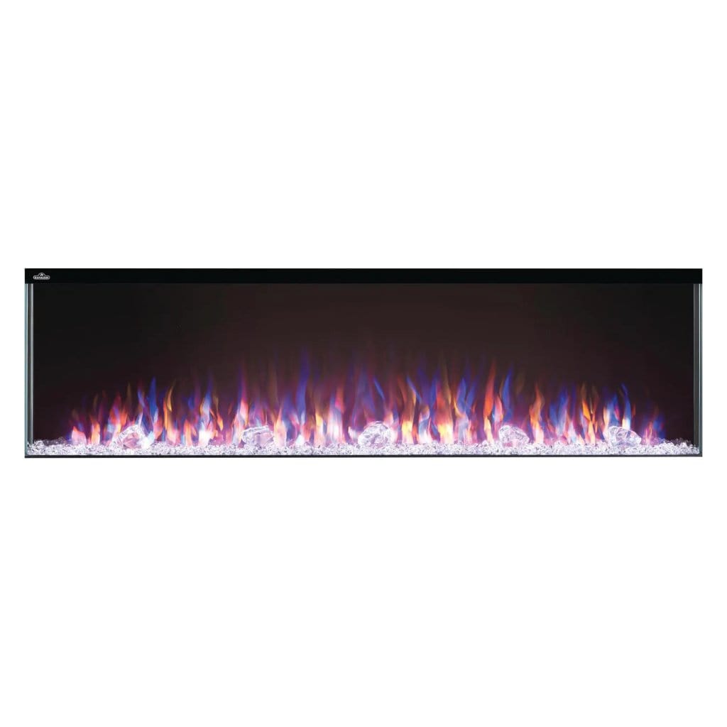 Napoleon 60 Inch Trivista Primis Built-in Wall Mount 3-Sided Electric Fireplace