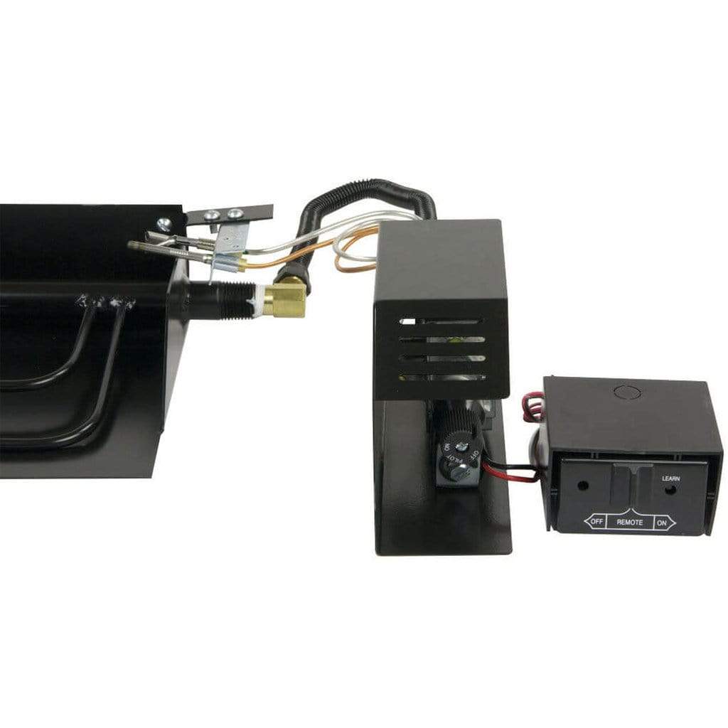 Rasmussen - 18" Flaming Ember Vented Burner and Grate Hearth Kit