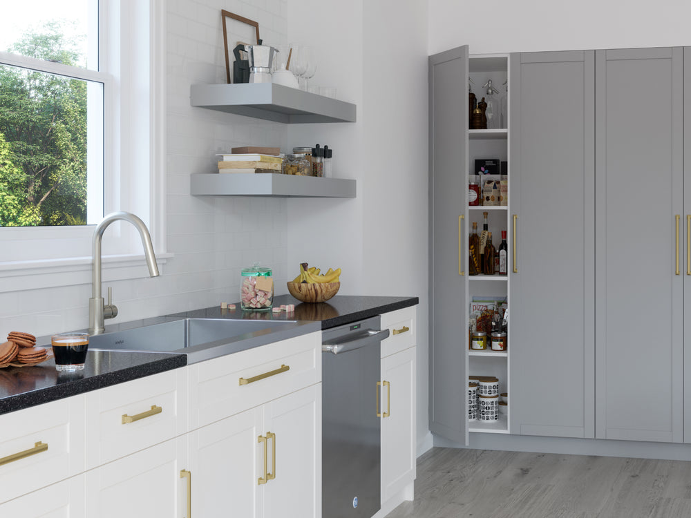 Commercial Pull Down Double Action Spray Faucet