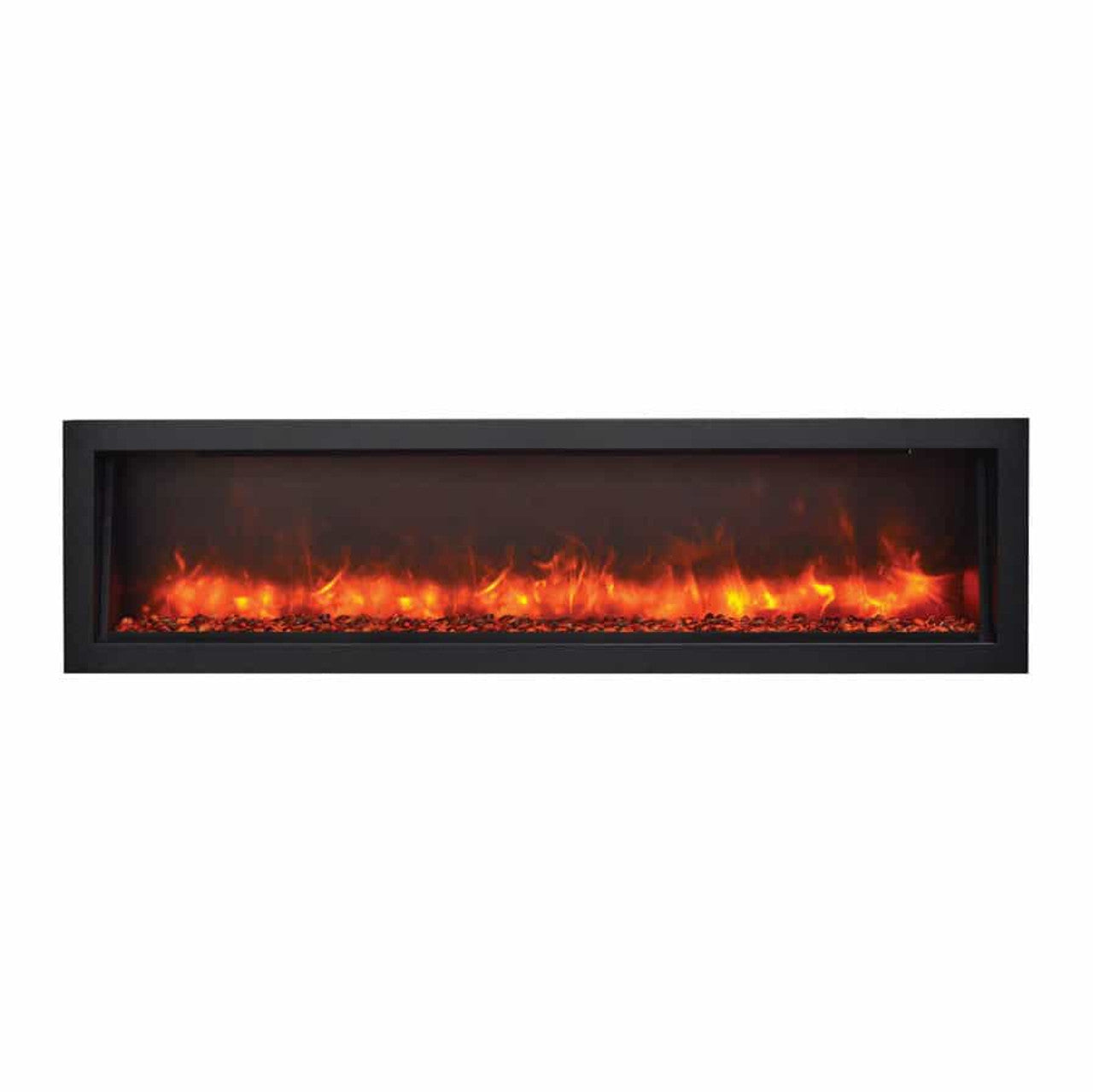 Amantii 50 Inch Panorama Slim BI-50-SLIM-OD Linear Indoor or Outdoor Electric Fireplace