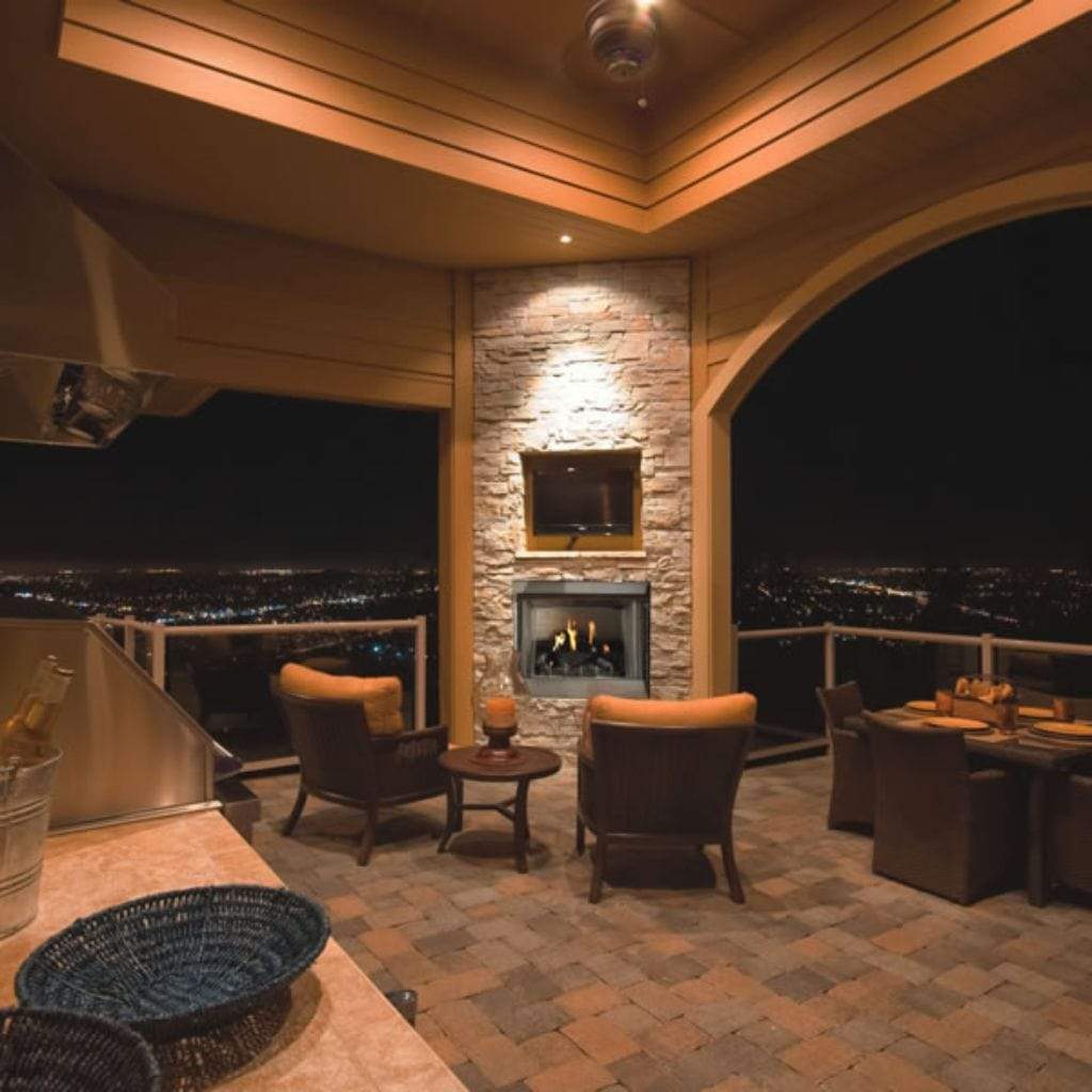 Empire | Carol Rose 42" IP, 50K BTU Outdoor Traditional Premium Fireplace