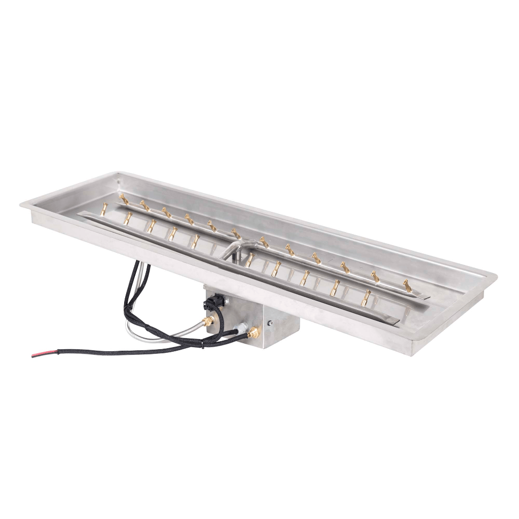 The Outdoor Plus Rectangular Drop-in Pan With 'H' Bullet Burner
