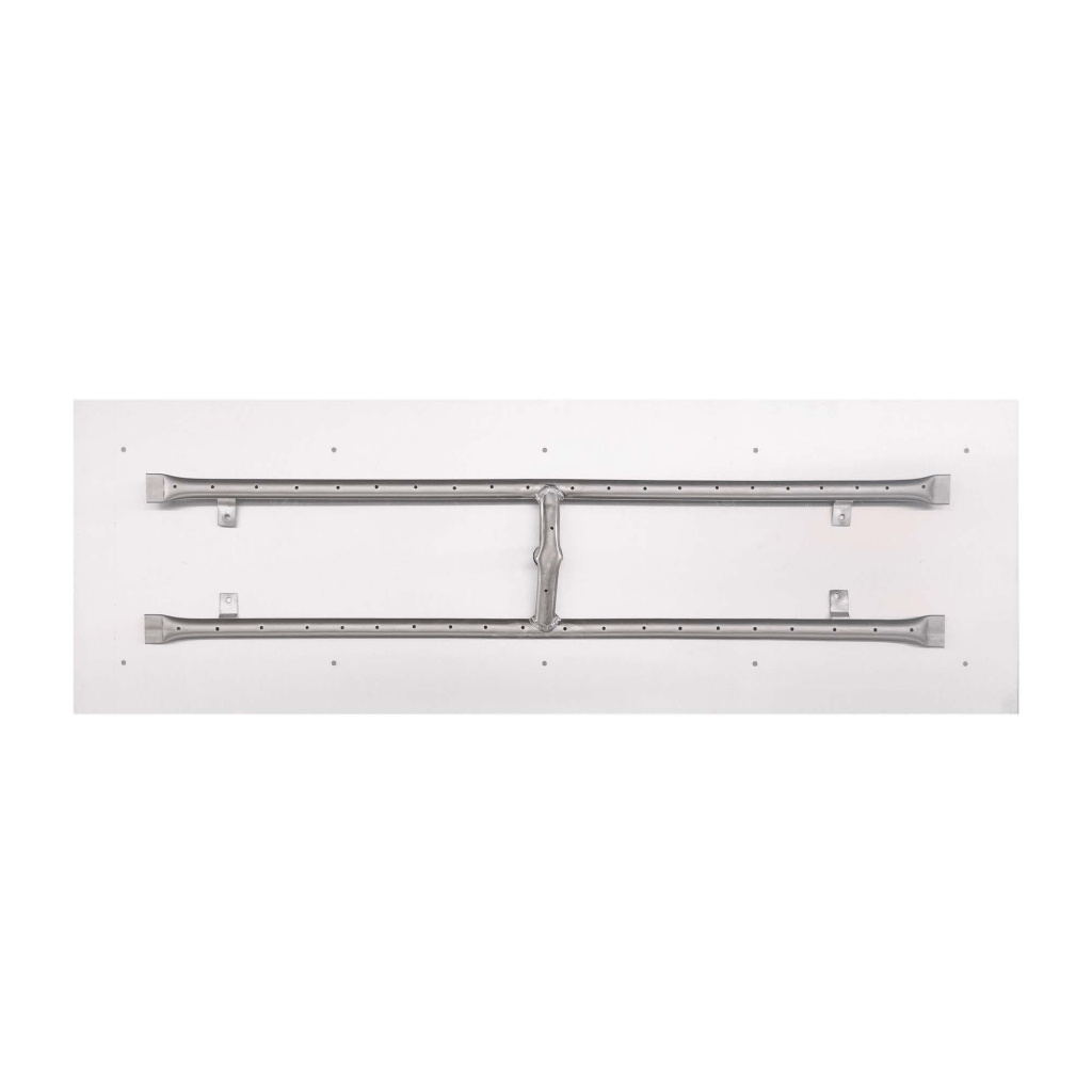 The Outdoor Plus - Rectangular Flat Pan With Stainless Steel 'H' Burner