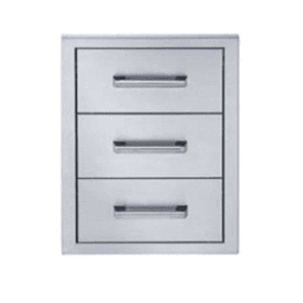 Primo Grill - 18" Triple Drawers