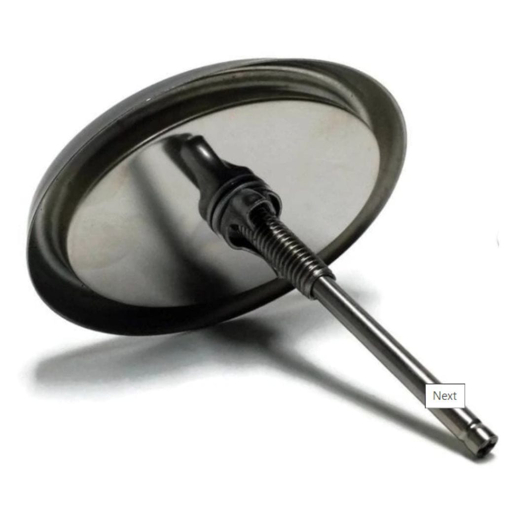 Primo Grill - Oval XL Thermometer with Bezel/Sleeve