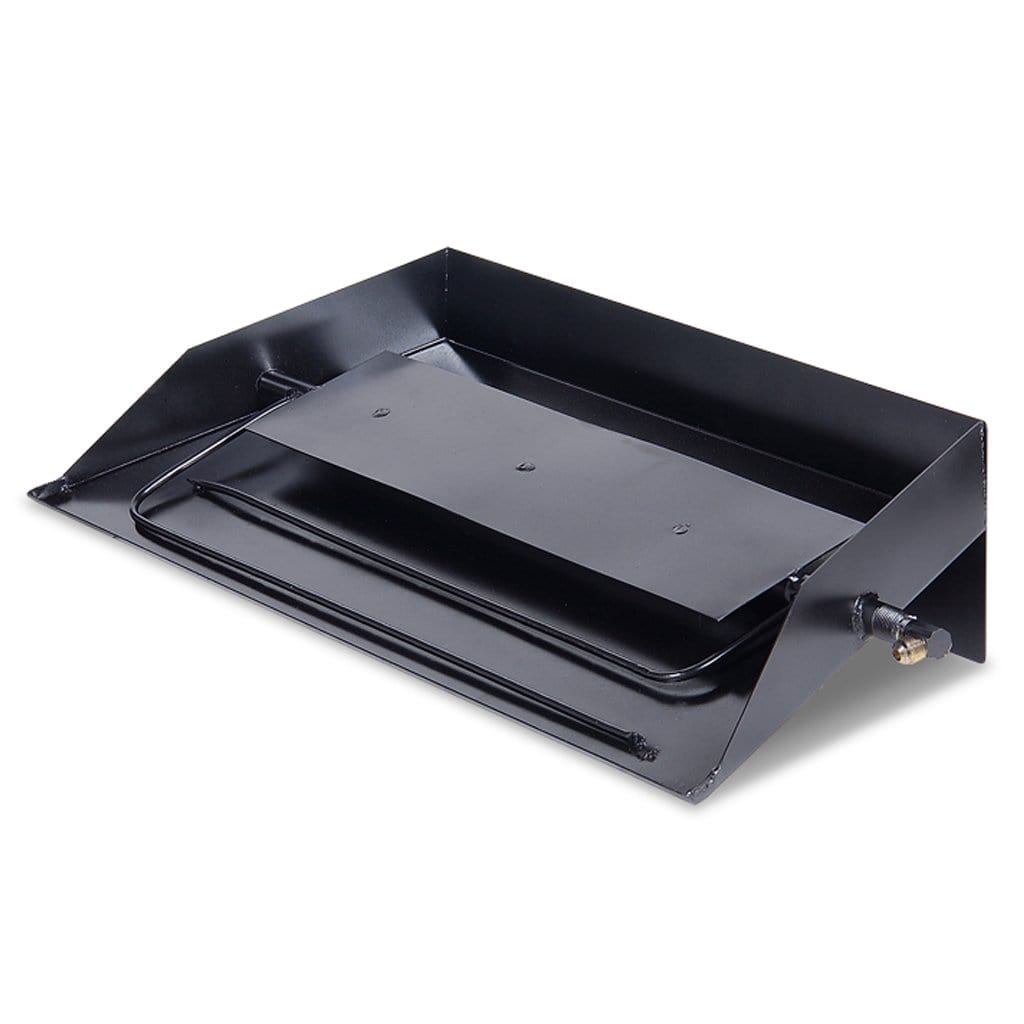 Rasmussen - 21" Custom Embers Tapered Pan Vented Burner, Manual Valve