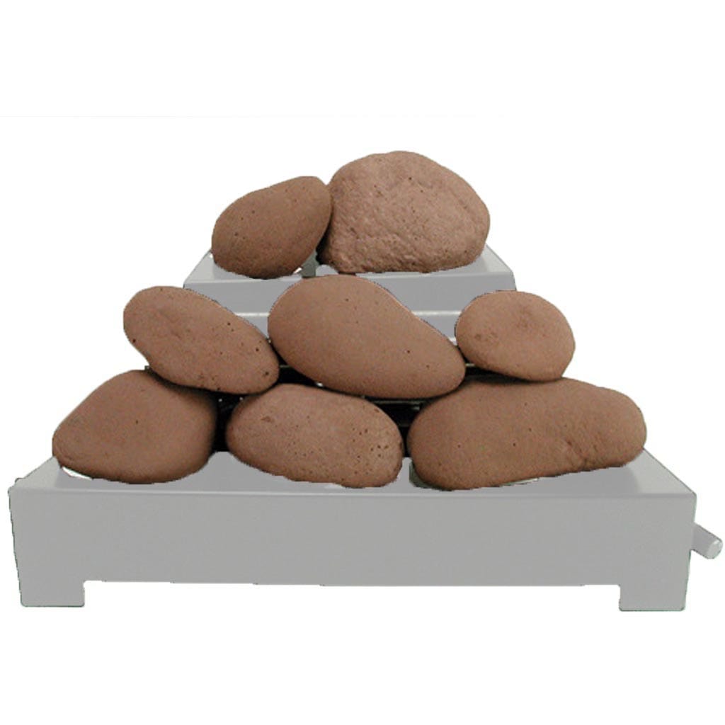 Rasmussen DF-AFS20 Alterna Vent-Free Double-Face FireStones - 12 Pieces