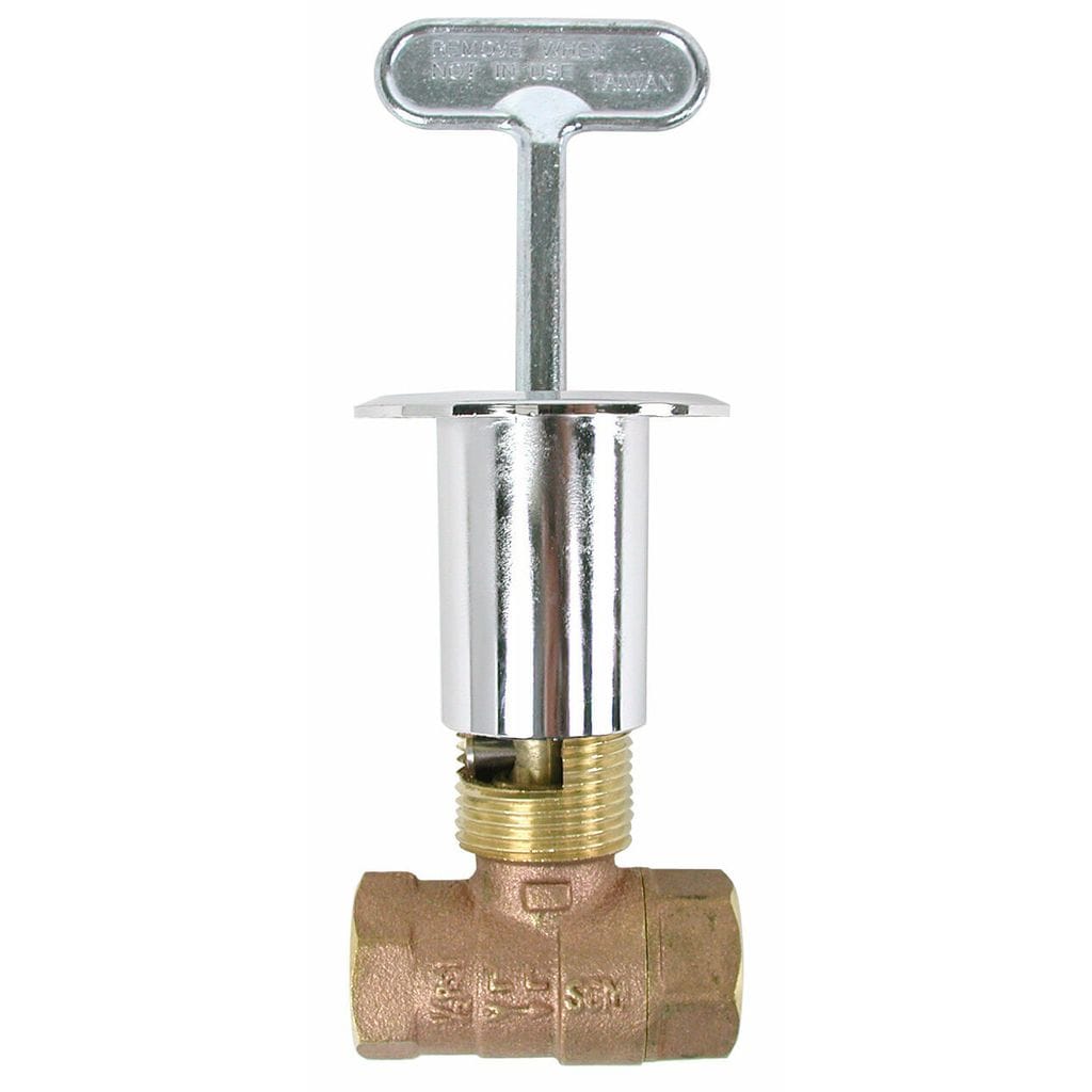Rasmussen - V1 Straight Log Lighter Valve - 1/2" In and Out