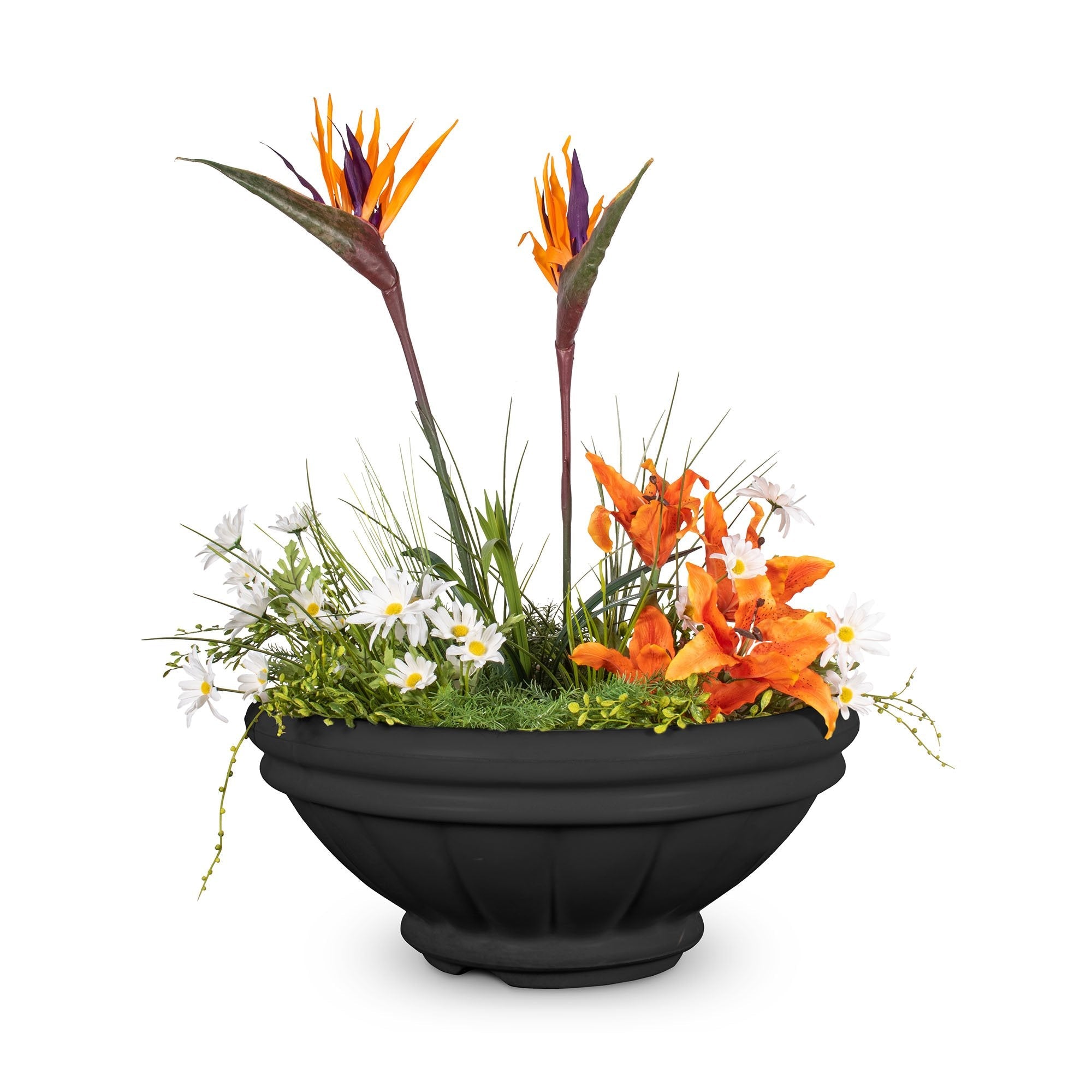 The Outdoor Plus - Roma GFRC Concrete Round Planter Bowl
