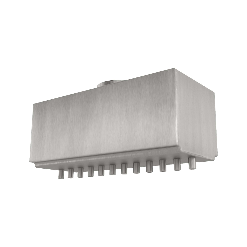 The Outdoor Plus - Copper/Stainless Steel Rainfall Style Scupper