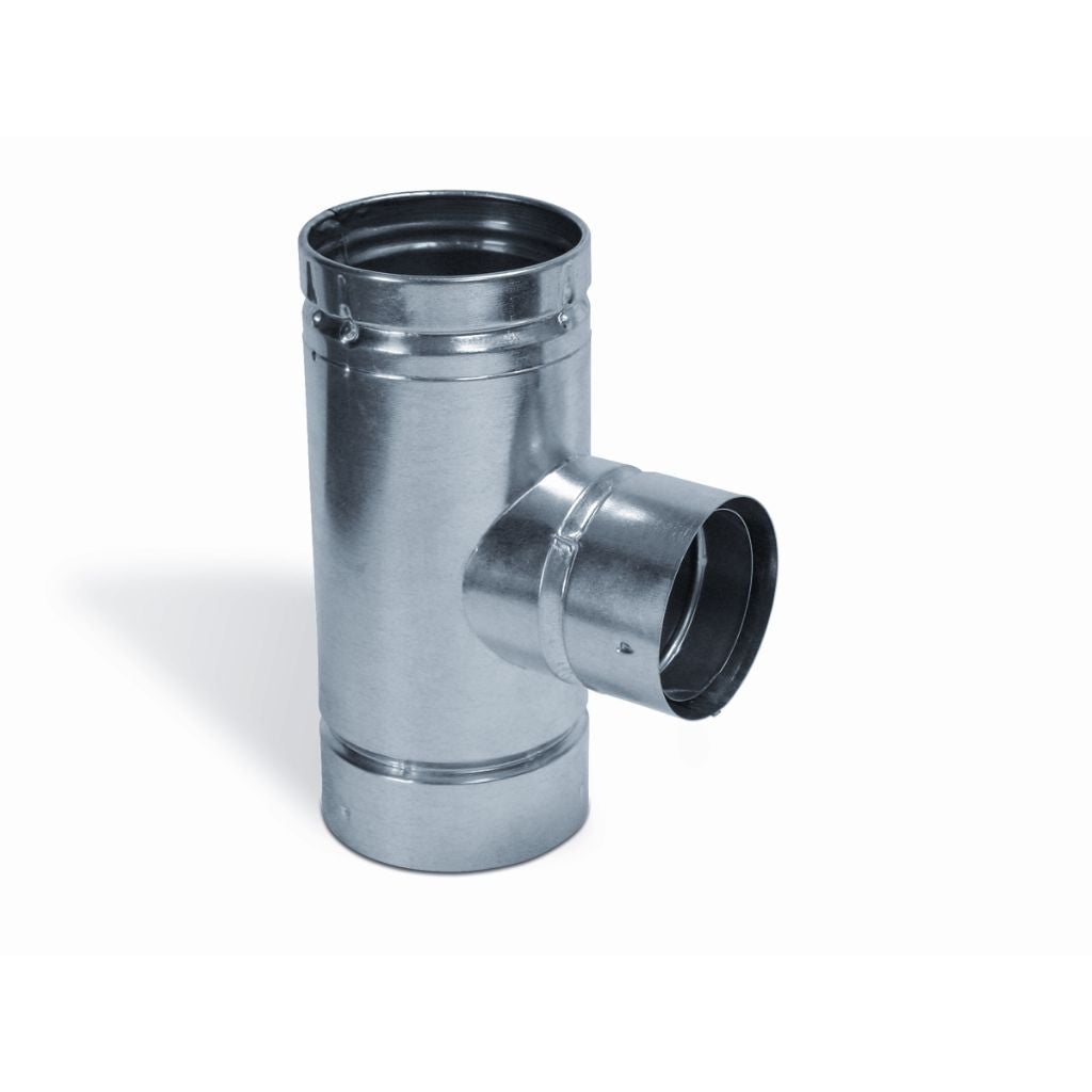 Selkirk - 4"x3" Increaser Tee with Cap (Pellet Vent - VP - Type L)