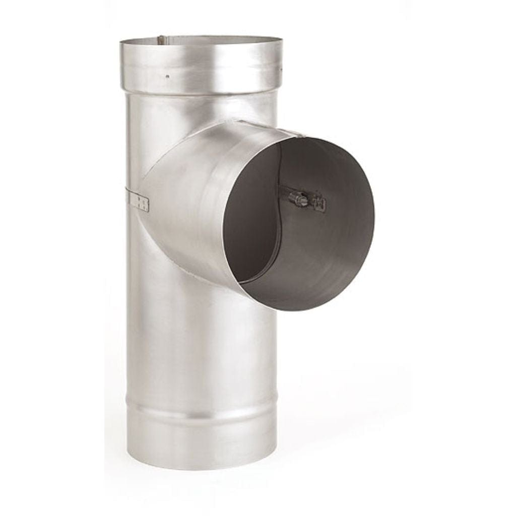 Selkirk - 6" Tee for Flex (Saf-T Liner)