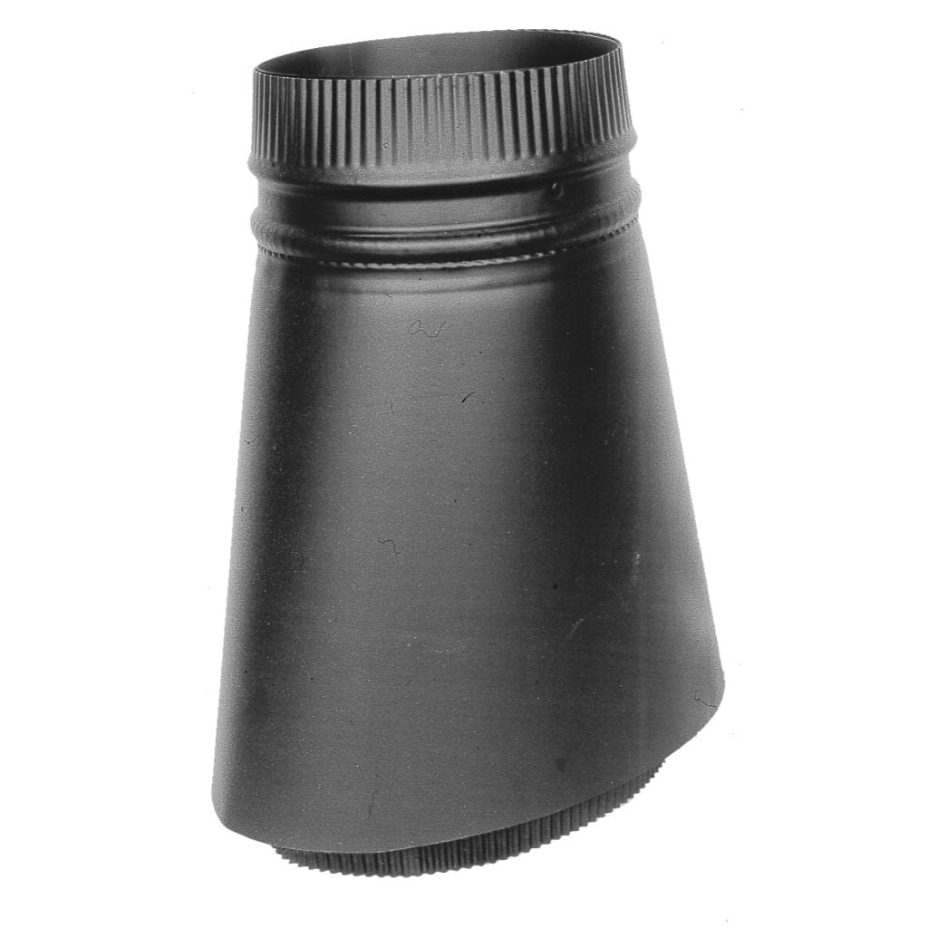 Selkirk - 8" Oval to Round Adaptor (Double Wall Stove Pipe)