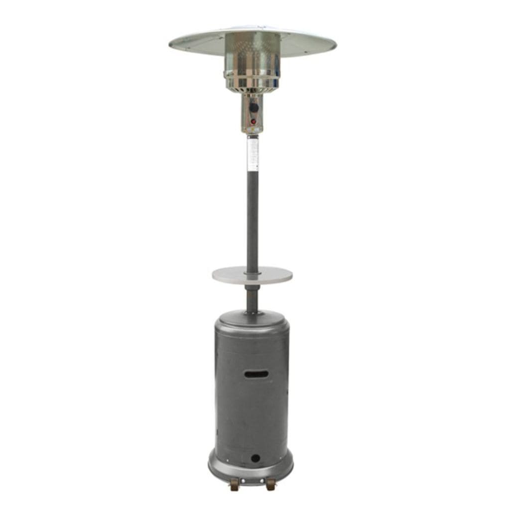 87" Hammered Patio Heater With Table - AZ Patio Heaters