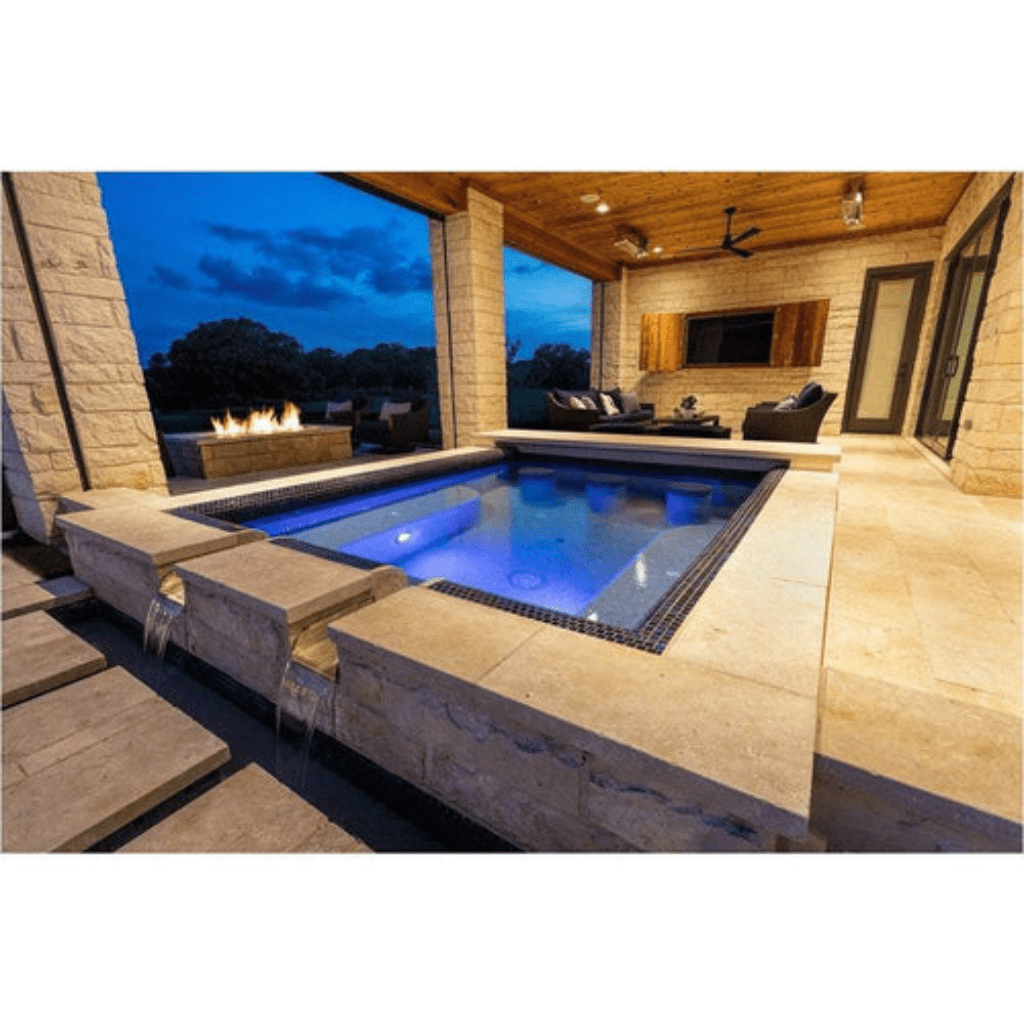 The Outdoor Plus - Copper/Stainless Steel Straight Spillway Scupper