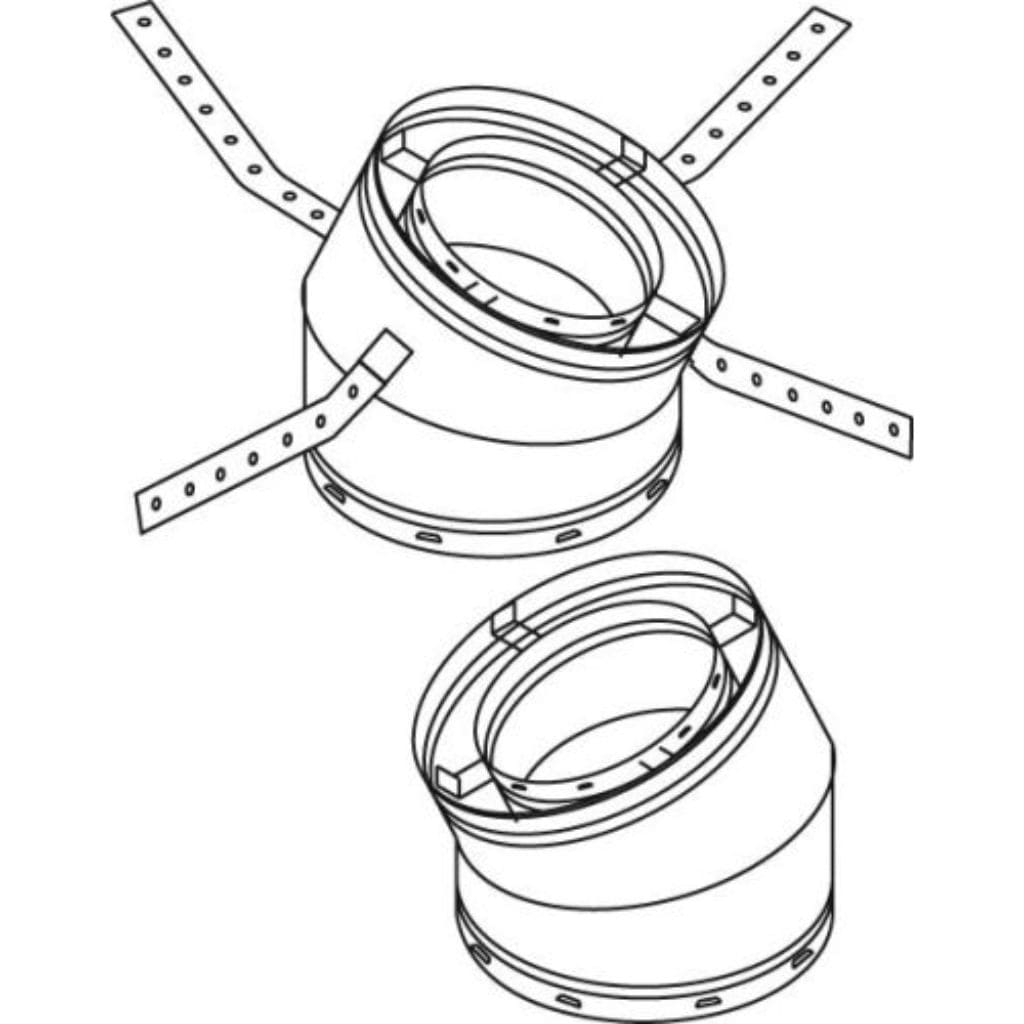 Superior 30E-8HT Hi-Temp Offset and Return 30 Degree