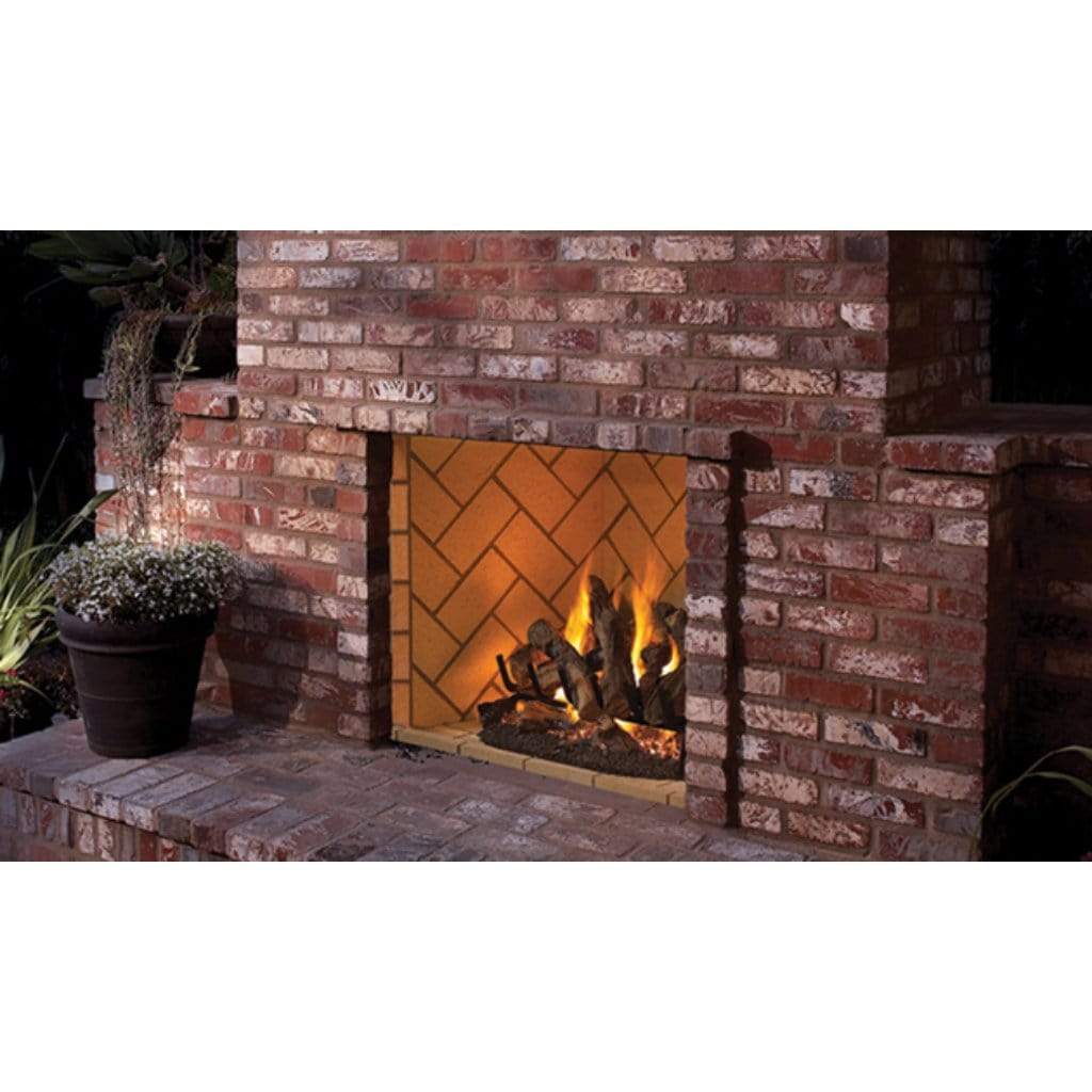 Superior VRE6036 Ventless 36 Inch Long-lasting Outdoor Traditional Gas Fireplace