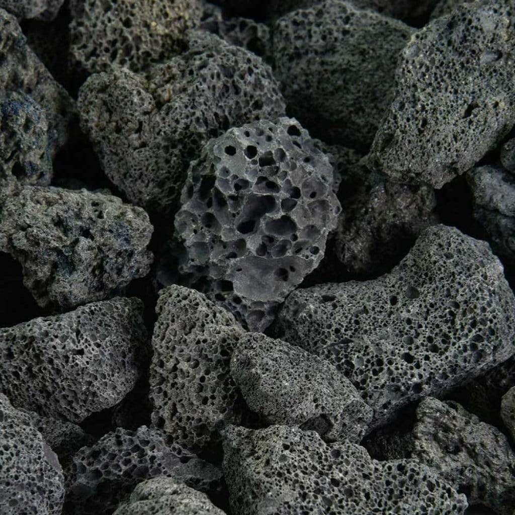 Superior | Decorative Volcanic Stones Fireplace Media