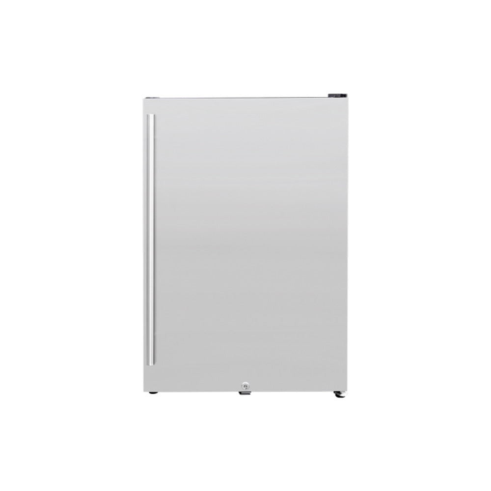 AMD 22" 4.1c Deluxe Outdoor Approved Fridge w/ Upgraded Stainless steel Door & Handle - AMD-RFR-22