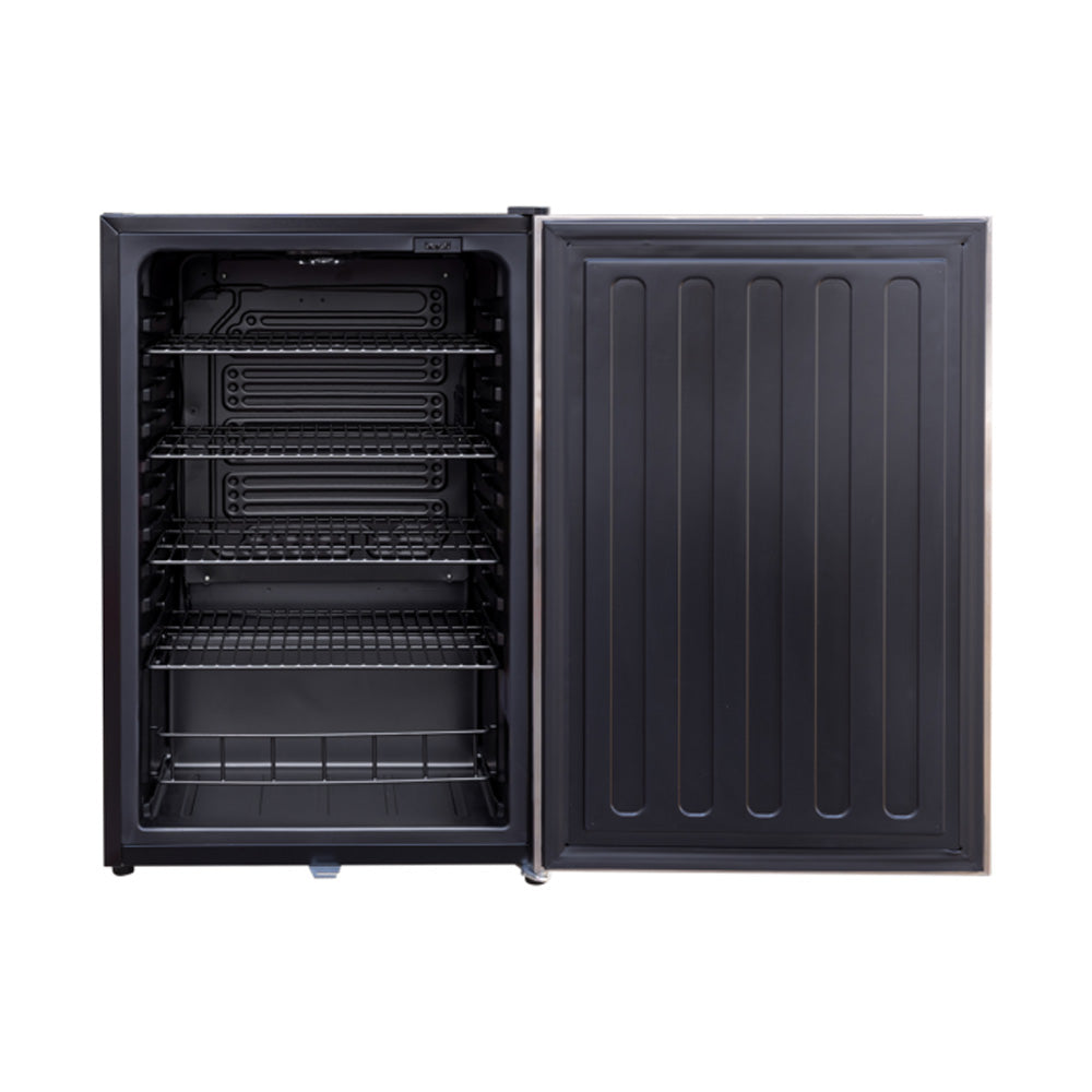 AMD 22" 4.1c Outdoor Approved Fridge Stainless steel Reversible Door with Lock - AMD-RFR-22S