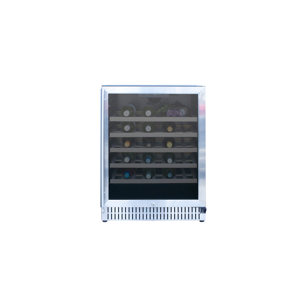 AMD 24" Outdoor Rated Wine Cooler - AMD-RFR-24W