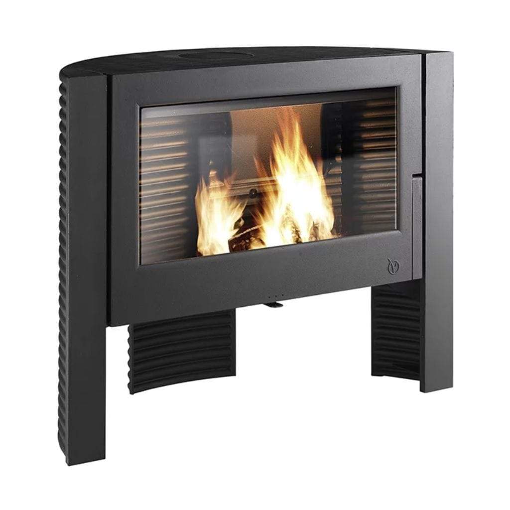 Invicta Itaya 41" Contemporain Freestanding Cast Iron Wood Burning Stove