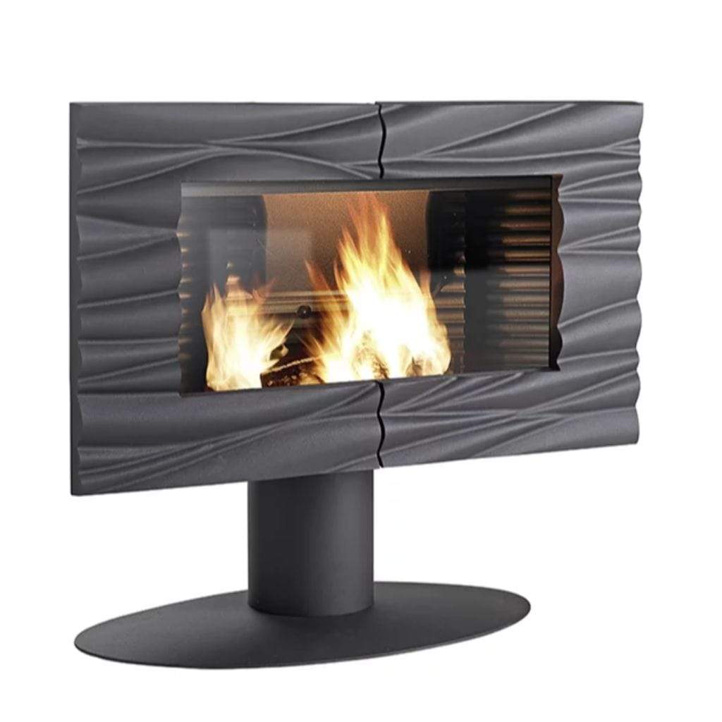 Invicta Theia 41" Contemporain Cast Iron Wood Stove