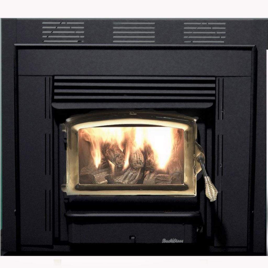 Buck Stove Model 21ZC Zero Clearance Non-Catalytic Wood Burning Stove with Blower