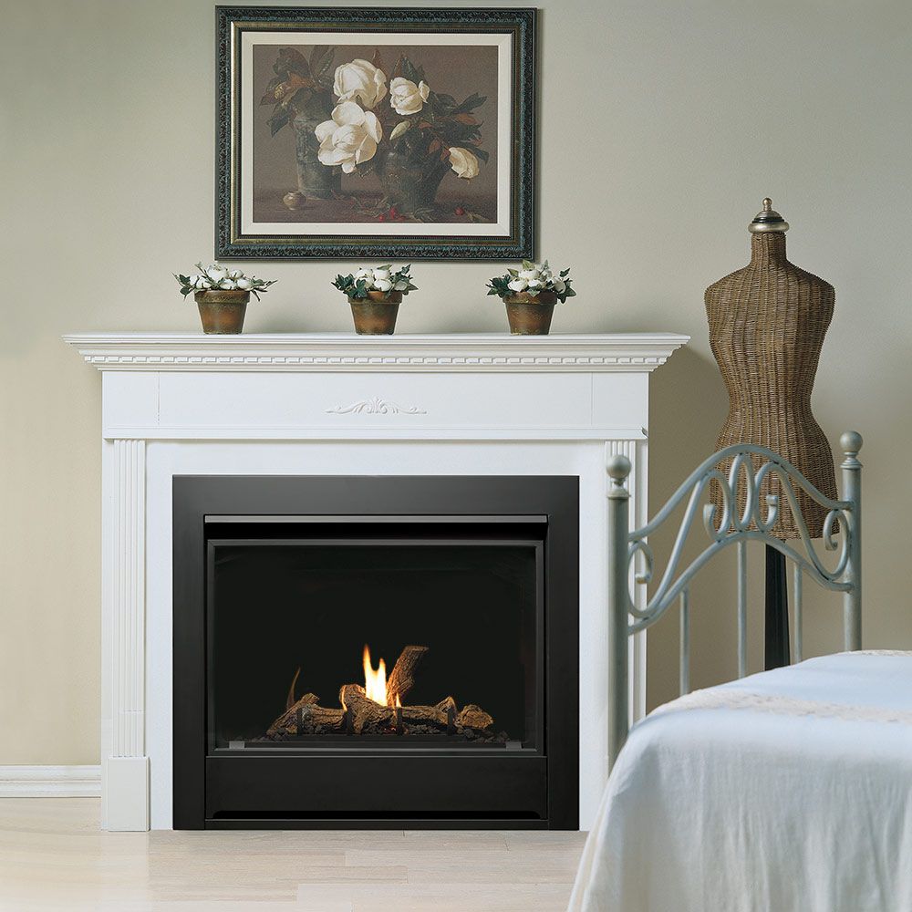 Kingsman 36-Inch Direct Vent Gas Fireplace Log Set: Elegance and Warmth Redefined